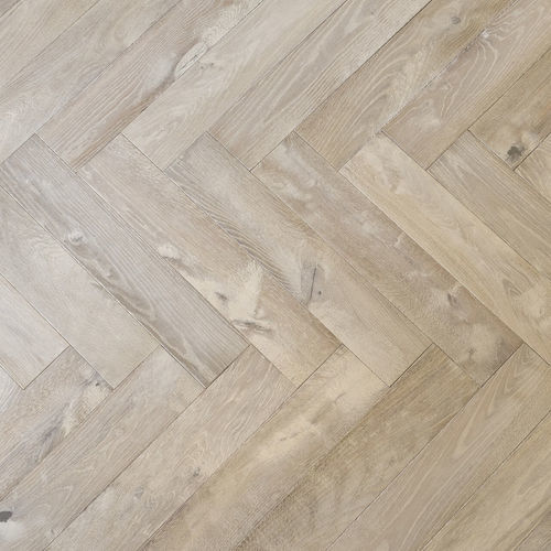 Паркет из паркетной доски - DRIFTWOOD GREY - Décoplus Parquets - из дуба / «елочка» / промасленный
