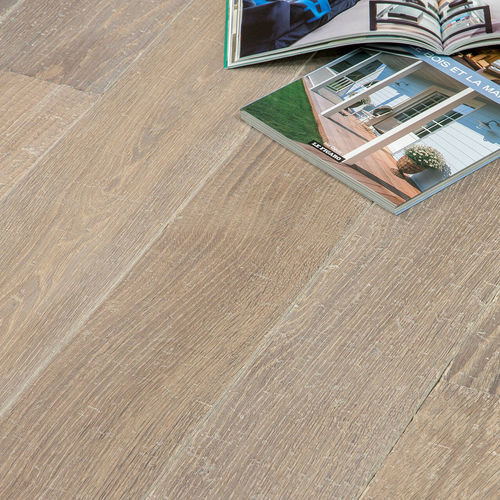 Паркет из массивной доски - GRIS DUNE - PA86 - Décoplus Parquets - европейский дуб / промасленный / под старину