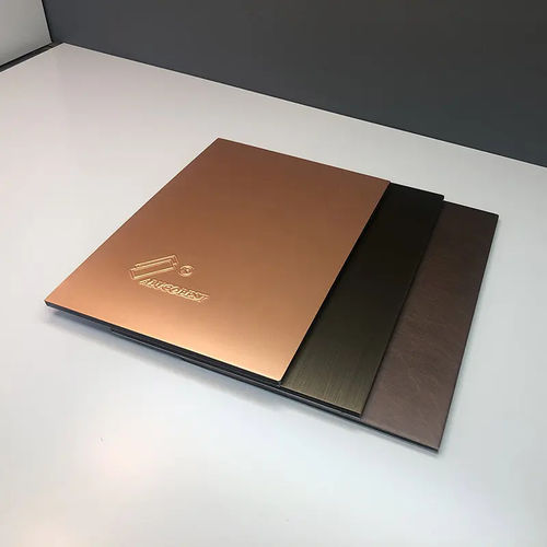 Композитная панель для настила - Shanghai Huayuan New Composite Materials Co.,Ltd. - для фасада / из меди / патинированная