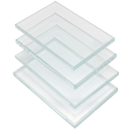 Стеклянная панель с настилом - UC-TP - Guangzhou Topo Glass Co., Ltd. - прозрачная / для внутренней компоновки / для зданий