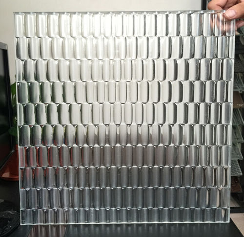 Закаленная стеклянная панель - MR-SJ-1001B  - Guangzhou Topo Glass Co., Ltd. - слоистая / с настилом / декорированная