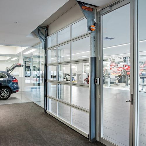 Роликовая ставня - Rolflex - складная / из металла / из поликарбоната