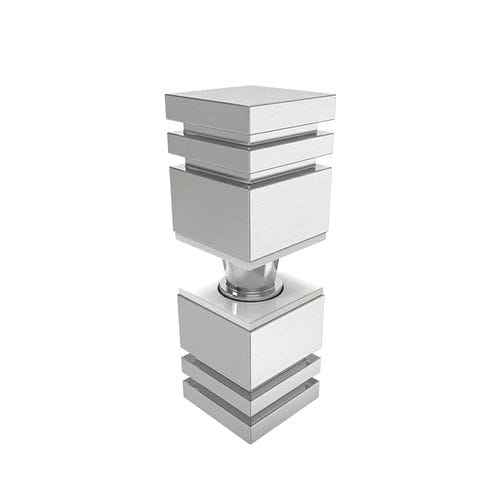 Современная ручка-кноб - SK-S25 - Shandong Aleader Machinery Manufacturing Co.,Ltd - из нержавеющей стали / сатинированная / для стеклянной двери