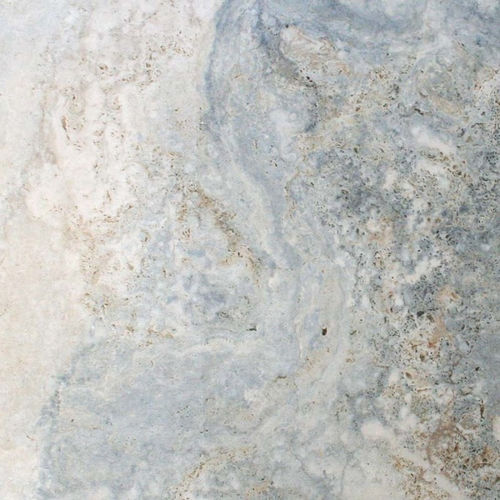 Плита из камня из травертина - SILVER IN FALDA - GIOVANNOZZI MARMI S.R.L. - для ванной комнаты / полированная / имитация мрамора
