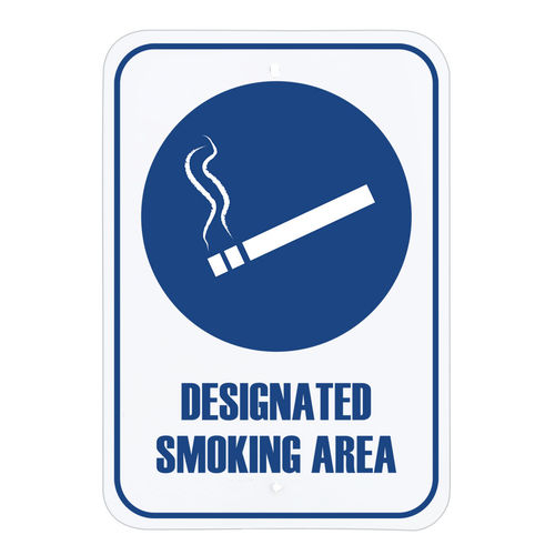 Указательная табличка для наружного применения - SMOKING SIGNS - FEPRO - настенная / фиксированная / напольная