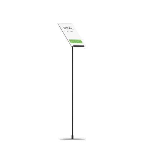 Напольное информационное табло - INSTAND MAXI ANGLED - FEPRO - для интерьера / рекламное / из окрашенного металла