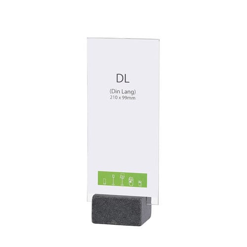 Информационное табло на столешнице - ELEMENT STONE MAXI DARK - FEPRO - для интерьера / из гранита