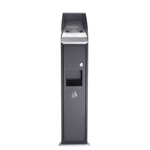 Пепельница на ножках - COMBO TOWER - FEPRO - из гальванизированной стали / для улицы / для общественных мест