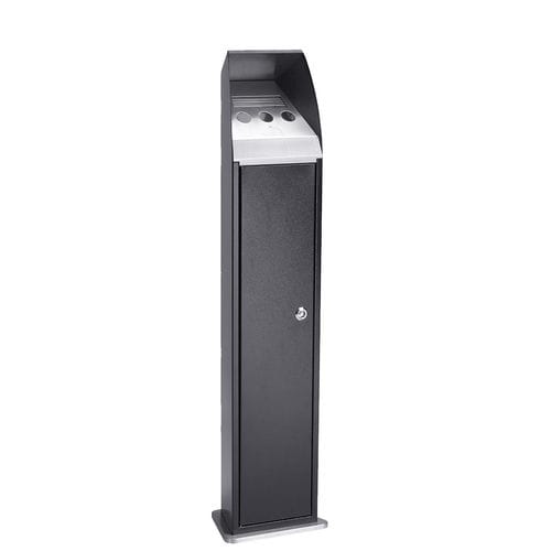 Пепельница на ножках - TOWER - FEPRO - из гальванизированной стали / для улицы / для общественных мест