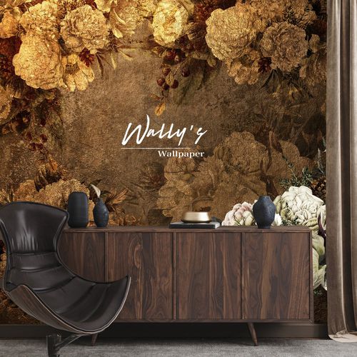 Современный обои - CLASSY VINTAGE  - Wally's - с рисунком / коричневый / бежевый