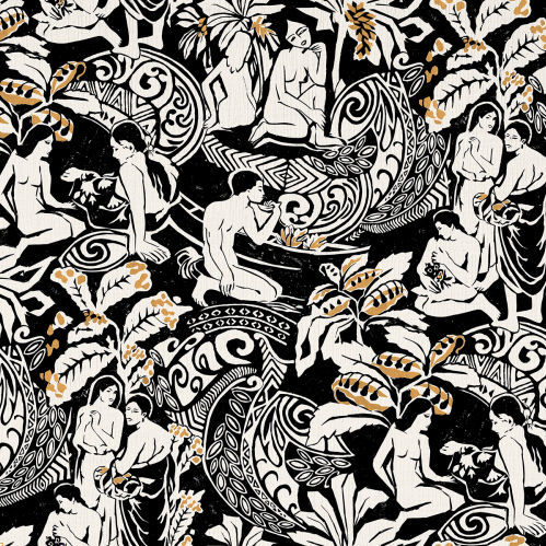 Обивочная ткань - DEMOISELLES IN/OUTDOOR FR - Aldeco Interior Fabrics - природный мотив / с рисунком животных / в цветочек