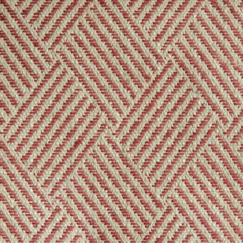 Обивочная ткань - CRISS CROSS FR - Aldeco Interior Fabrics - c геометрическим рисунком / из полиэстера / из хлопка