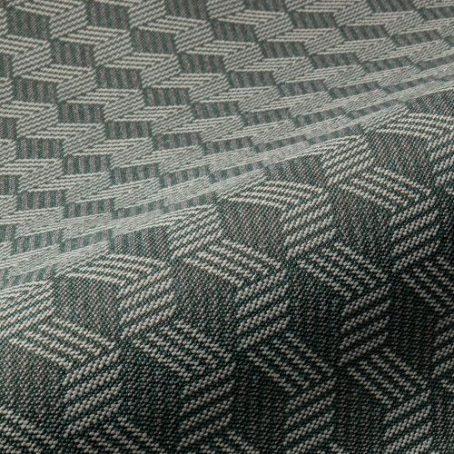 Обивочная ткань - HARDPOP FR - Aldeco Interior Fabrics - c геометрическим рисунком / из полиэстера / из хлопка