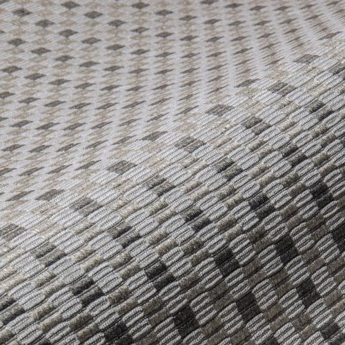 Обивочная ткань - PITCH FR - Aldeco Interior Fabrics - c геометрическим рисунком / из полиэстера / из хлопка