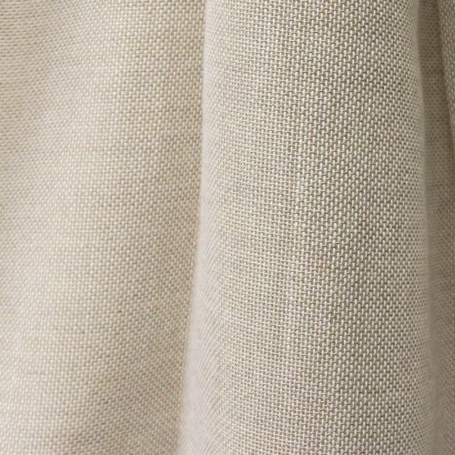Ткань для штор - FLAX FR - Aldeco Interior Fabrics - однотонная / из полиэстера / моющаяся