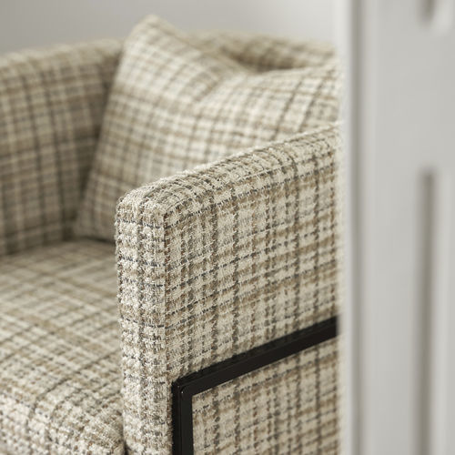 Обивочная ткань - TAILLEUR    - Aldeco Interior Fabrics - с рисунком / из полиэстера / из хлопка