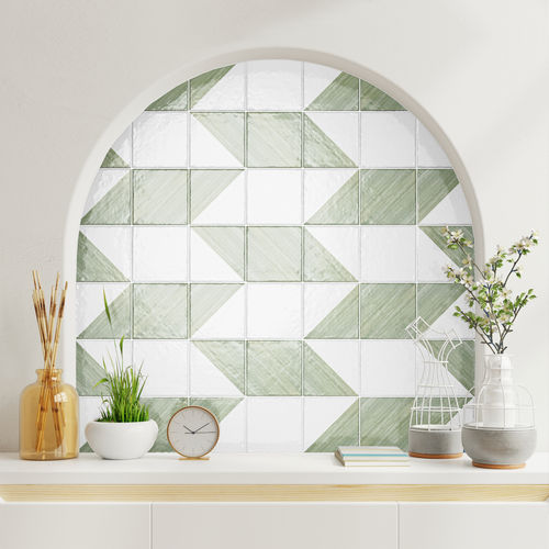 Плитка из керамики - TRIANGLE RUSTIQUE | 15x15 - CERAGNI | WALL CERAMIC TILES - матовая / глянцевая / для интерьера