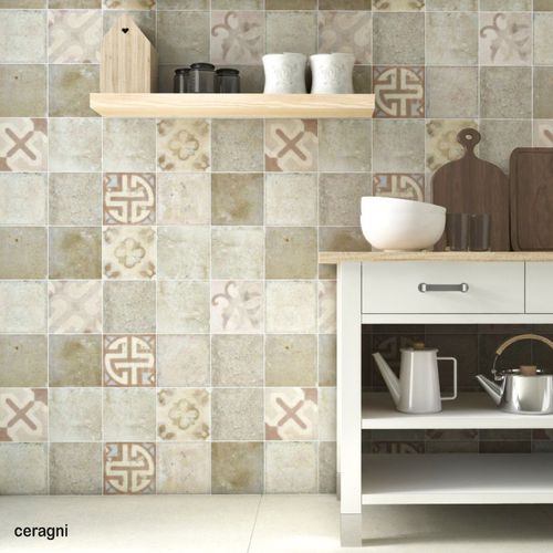Плитка из керамики - PROVENCE | 20x20 - CERAGNI | WALL CERAMIC TILES - матовая / для интерьера / для ванной комнаты