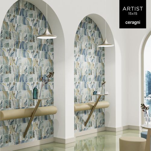 Плитка из керамики - ARTIST | 15x15 - CERAGNI | WALL CERAMIC TILES - матовая / текстурированная / для интерьера