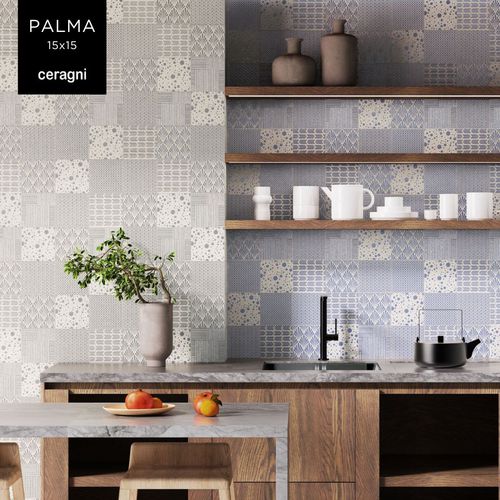 Плитка из керамики - PALMA | 15x15 - CERAGNI | WALL CERAMIC TILES - матовая / глянцевая / для интерьера