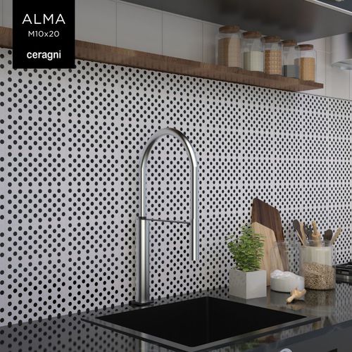 Плитка из керамики - ALMA 20x20 | 10x20 - CERAGNI | WALL CERAMIC TILES - матовая / для интерьера / для ванной комнаты