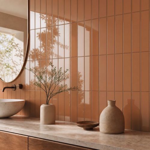 Плитка из керамики - PLAIN | M7.5X30 - CERAGNI | WALL CERAMIC TILES - глянцевая / матовая / для интерьера