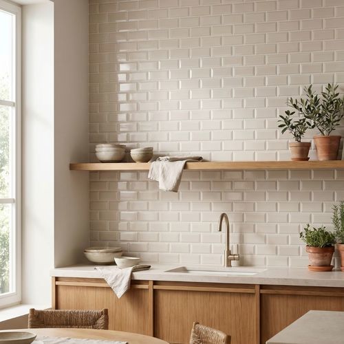 Плитка из керамики - BEVELLED METRO | 7,5x15 - CERAGNI | WALL CERAMIC TILES - матовая / блестящая / для интерьера