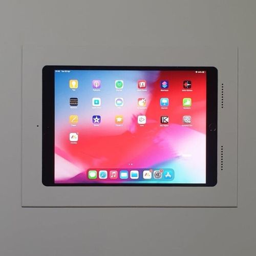 Настенная подставка для iPad - 002-1-616-WO - Wall-Smart - для бытового использования / для профессионального использования / горизонтальная