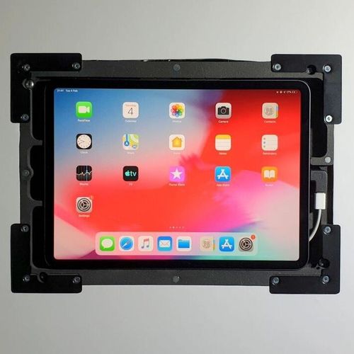 Настенная подставка для iPad - 002-1-873-WH - Wall-Smart - для бытового использования / для профессионального использования / горизонтальная