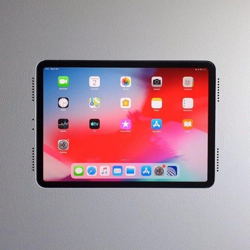 Настенная подставка для iPad - 002-1-836-WG - Wall-Smart - для бытового использования / для профессионального использования / горизонтальная