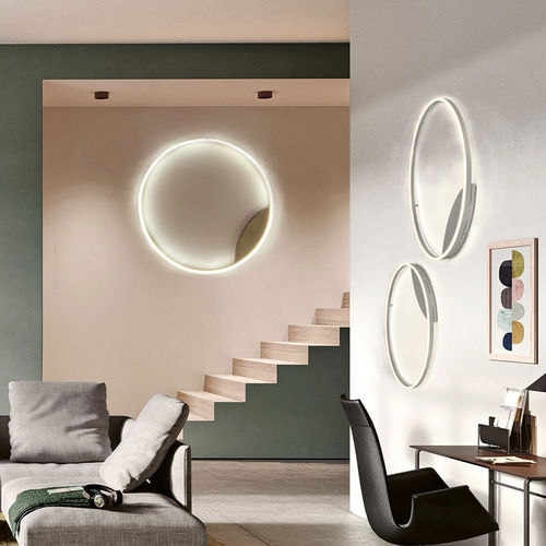 Встраиваемый светильник в потолок - RING 40  - s.luce - встраиваемый в стену / LED / в форме колец