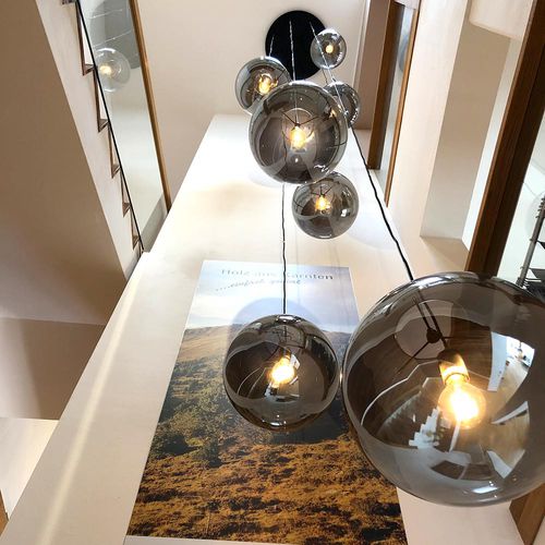 Подвесная лампа - ORB XL  - s.luce - из металла / из стекла / современная