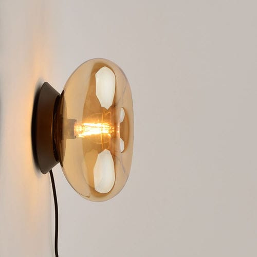 Современный настенный светильник - CRUET UP/LOW  - s.luce - для интерьера / из металла / из стекла