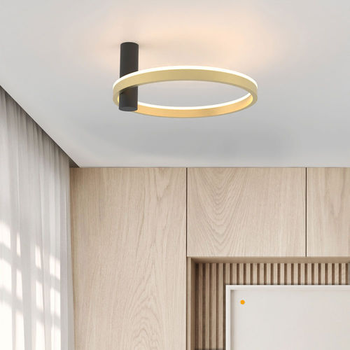 Современный потолочный светильник - RING AIR  - s.luce - в форме колец / из металла / из пластика