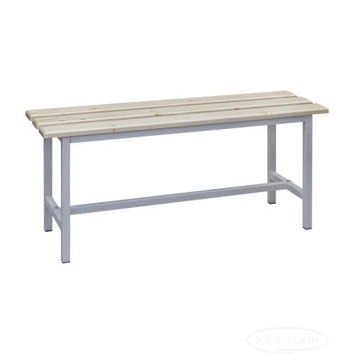 Современная скамейка для раздевалки - 51505-0046 - PJSC UHL-MASH - из дерева / без спинки / без подлокотников
