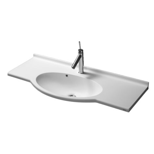 Встраиваемая раковина - C SLIMLINE - KUMA - из композита / из мрамора / из гранита