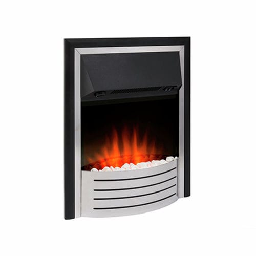 Электрическая открытая топка - FULFORD  - Dimplex - с 1 поверхностью / из нержавеющей стали / встраиваемая