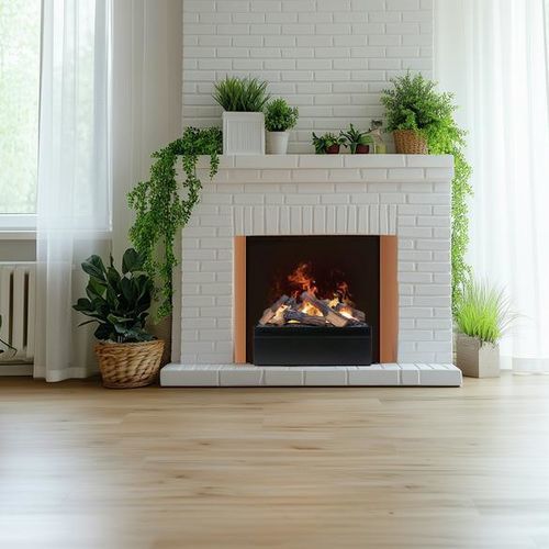 Топка для камина с 4 поверхностями - JUNEAU  - Dimplex - электрическая / из металла / современная