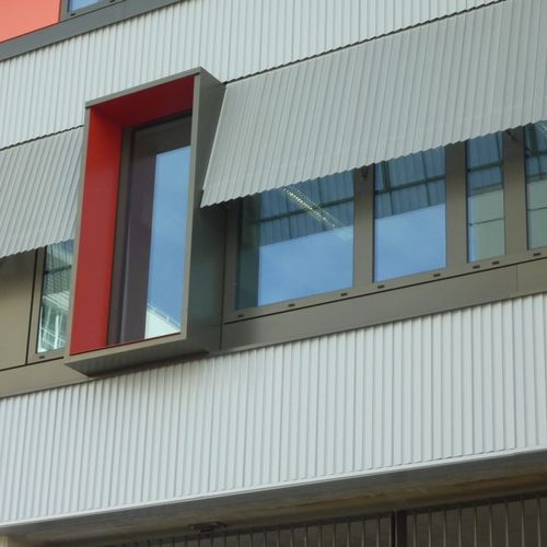 Декоративное листовое железо - CAILLOC - ArcelorMittal Building Solutions - ребристое / из алюминия / из оцинкованной стали