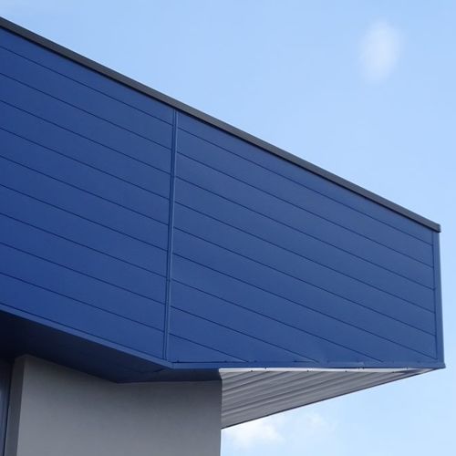 Облицовка фасада из реек - HAIRLINE® 300 - ArcelorMittal Building Solutions - кассетная / из стали / из окрашенной стали