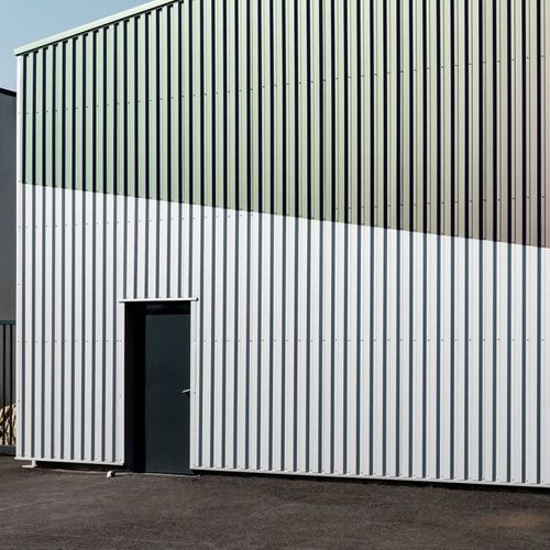 Панельная облицовка фасада - IRYSA® - ArcelorMittal Building Solutions - из реек / из стали / из гальванизированной стали