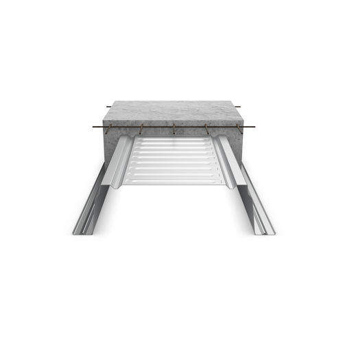 Комбинированный пол - COFRAPLUS® 220 - ArcelorMittal Building Solutions - сборный / из гальванизированной стали
