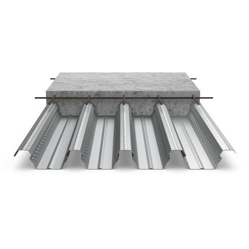 Комбинированный пол - Cofrastra® 70 - ArcelorMittal Building Solutions - сталь / для зданий / для промышленных конструкций
