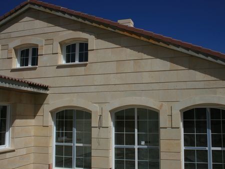 Панельная облицовка фасада - CONDADO® - ARENISCAS STONE - из натурального камня / из известняка / пазованная