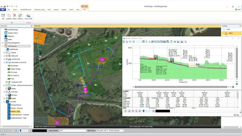 Программное обеспечение для картографии - INFODRAINAGE - Autodesk - BIM (Информационное моделирование здания) / для анализа / для разработки