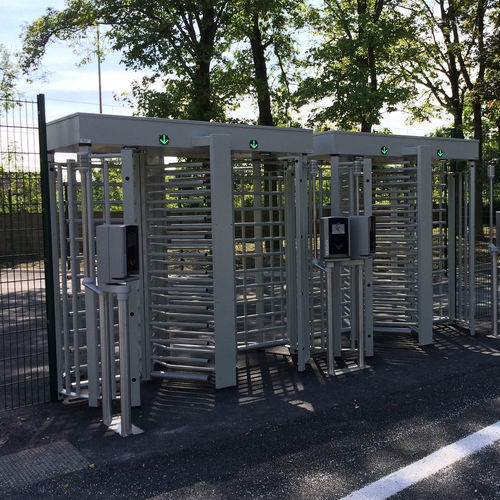 Турникет в полный рост - TRS 370 - AUTOMATIC SYSTEMS - из нержавеющей стали / для обеспечения безопасности / для автоматического контроля доступа