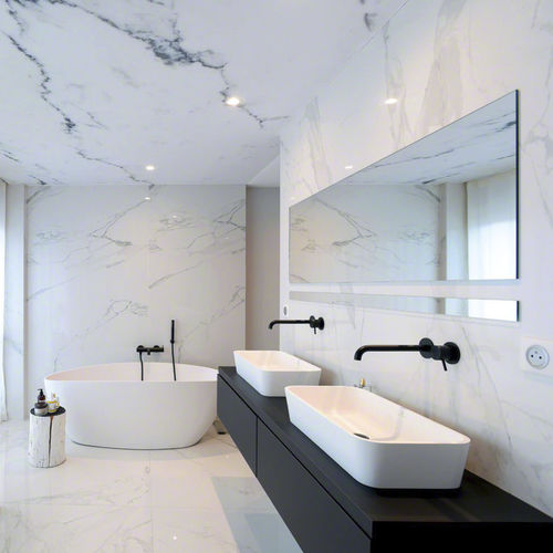 Натяжной потолок из ПВХ - MARBLE EFFECT® - BARRISOL - из полотна / для ванной комнаты / для офиса