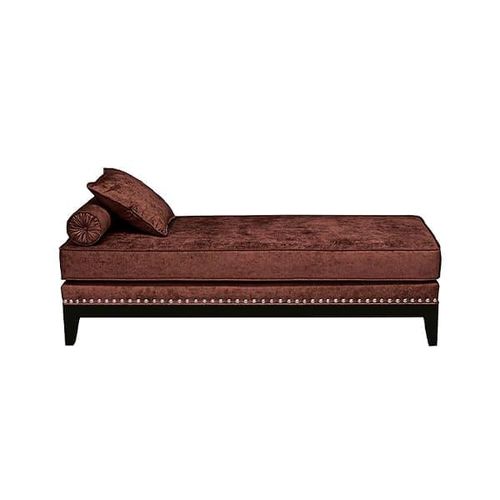Классический полудиван - VSF626 - Voila Spanish Furniture S.L. - из ткани / из цельной древесины / с основанием из древесины