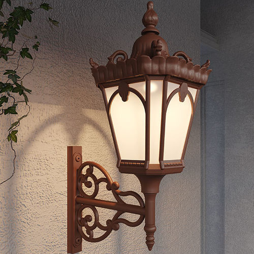 Классический настенный светильник - CARINA  - Light34 Lighting - для наружного применения / из литого алюминия / из песочного стекла
