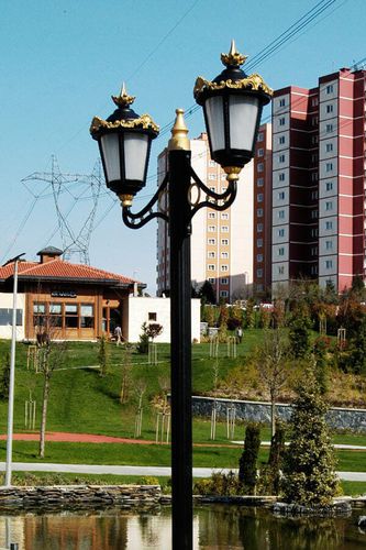 Садовый фонарный столб - ORION - Light34 Lighting - классический / из алюминия / LED